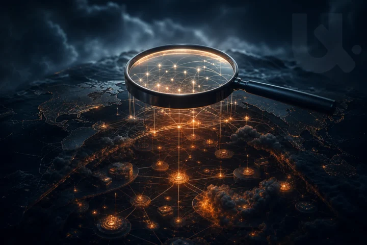 Intelligence che rivela relazioni e minacce nell'infrastruttura Internet